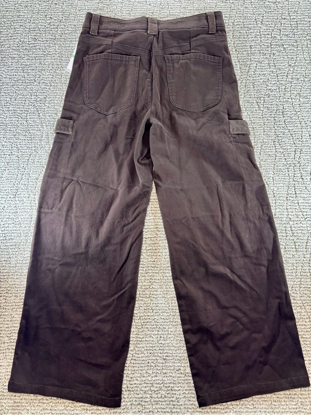 NWT Democracy Ab-solution Women’s Size 8P Brown Skyrise Wide Leg Pants - Picture 10 of 11